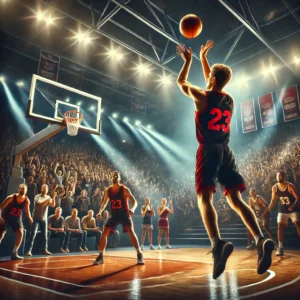 Made with the old version of image generation. New images coming soon.Here’s a dramatic basketball scene created with DALL·E, OpenAI's image generation model. It captures the intensity and emotion of a game-winning moment—perfectly matching the story of the Phoenix Blaze and Tyrell Dawson's buzzer-beater!
Let me know if you want more visuals like locker room shots, coach huddles, or crowd celebrations.